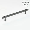 Design Max Modex metallic gray pull handles – modern interior design