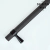 Modex oil rubbed bronze cabinet handle – textured knurled design