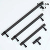 Luxury oil rubbed bronze pulls with knurled texture – Design Max