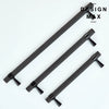 Stylish oil rubbed bronze knurled pulls – Modex hardware upgrade