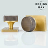 Sleek Black Door Lever Handle – Nimbus Collection for Contemporary Home Design