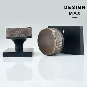 Bathroom Door Lever Handle – Nimbus Black Matte Finish for Moisture Resistance