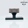 Adjustable Black Door Lever Handle – Fits Most Residential Interior Doors