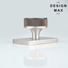 Rectangular Plate Door Knob Set – Smooth-Turning Mechanism