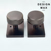 Polished Chrome Interior Door Set – Nimbus Knob & Backplate