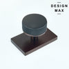 Luxury Interior Door Set – Nimbus Knob & Rectangular Escutcheon