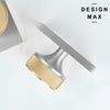 Modern Interior Door Handle – Knob with Rectangular Escutcheon