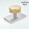 Nimbus Satin Nickel Door Knob – Durable Interior Hardware
