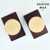 Contemporary Door Knob with Plate – Easy-Install Design