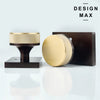 Nimbus Door Knob with Plate – Upgrade Your Home’s Aesthetic