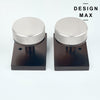 Contemporary Door Knob with Plate – Easy-Install Design