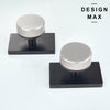 Door Knob with Flat Plate – Secure & Smooth Operation