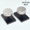 Luxury Interior Door Set – Nimbus Knob & Rectangular Escutcheon
