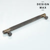 Pluto Knurled Solid Brass Cabinet Pull_3