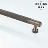 Pluto Knurled Solid Brass Cabinet Pull_4