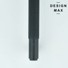 Pluto Matte Black Knurled Cabinet Pull 54