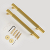 High-quality brass cabinet hardware, crafted from durable materials for long-lasting use.
