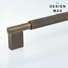 Solid brass pull offering a perfect blend of style and durability
