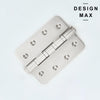 Ramtek silver hinges for commercial door applications

