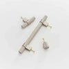 High-quality brass cabinet hardware, designed for easy installation and maintenance
