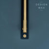 Versatile brass cabinet pulls, suitable for both kitchen and bathroom cabinetry
