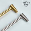 Brass cabinet knobs and pulls, perfect for adding a touch of luxury to your kitchen
