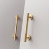 Sleek brass cabinet hardware with a minimalist design, enhancing the overall aesthetic of your furniture.
 