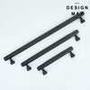 Saturn Knurled Solid Brass Cabinet Pull_9