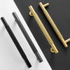 Premium Linear Solid Brass Sliding Door Handles