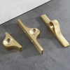 Brass Solid Knob and Pull with Hole Design