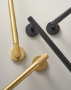 High-Quality Solid Brass Bathroom Accessories - Matte Brushed Brass