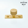 Modern brass cabinet knobs