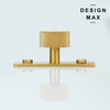 High-quality brass cabinet hardware