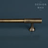 Functional brass cabinet hardware, designed for easy use and effortless style