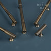 High quality brass cabinet hardware, designed for easy installation and maintenance 