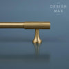 Brass cabinet knobs and pulls, perfect for adding a touch of luxury to your kitchen
