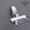 Durable double soap dispenser holder for bathroom décor
