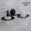 Sleek design double soap holder for bathroom
