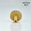 Sleek brass cabinet hardware 