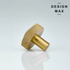 Modern brass cabinet hardware, 