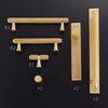 Unique brass cabinet knobs and pulls, perfect for adding a touch of personality
