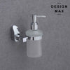 Modern soap dispenser holder for bathroom décor
