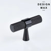 Industrial-style oil rubbed bronze T knob – Modex cabinet hardware