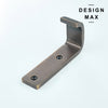 Versatile brass hook, ideal for coats, bags, or hats in a busy household
