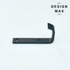 Minimalist wall hook, ideal for compact spaces and modern homes
