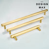 Uranus Hexagonal Solid Brass Cabinet Pull_10