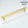 Uranus Hexagonal Solid Brass Cabinet Pull_8