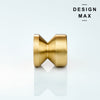 Refined brass hardware with a smooth polished surface adding elegance to furniture
