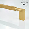  Elegant brass appliance pull with a polished finish, perfect for a touch of luxury
