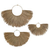 Seagrass Fan Wall Hanging - Set of 3
